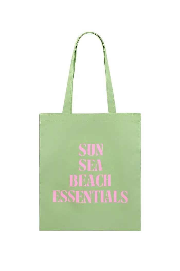 CANVAS SHOPPER SUN SEA BEACH