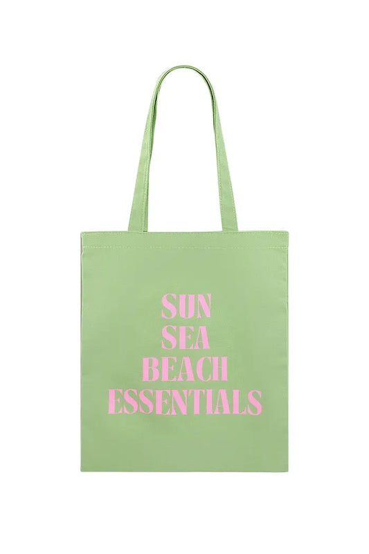 CANVAS SHOPPER SUN SEA BEACH