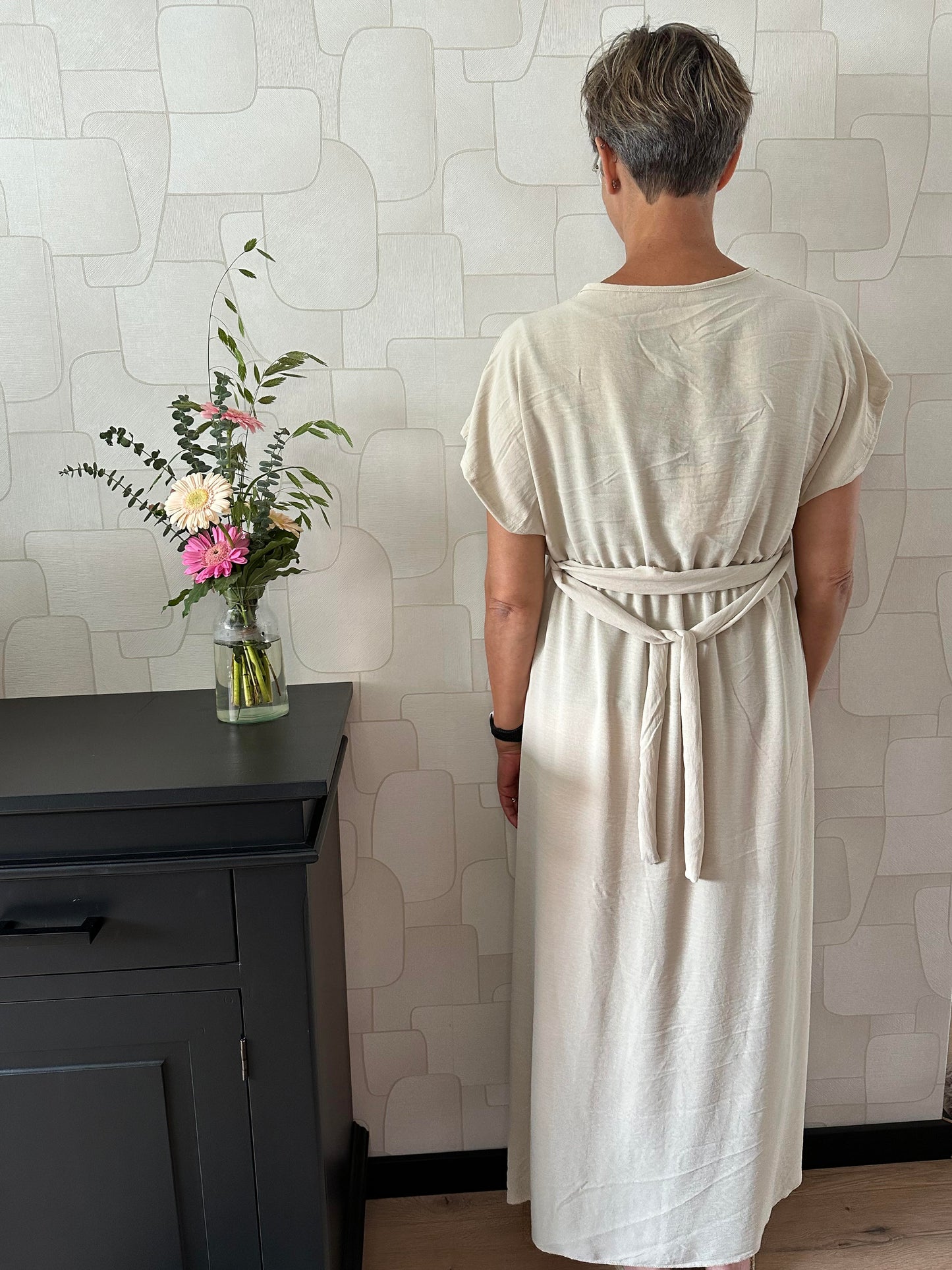 LANGE JURK - BEIGE