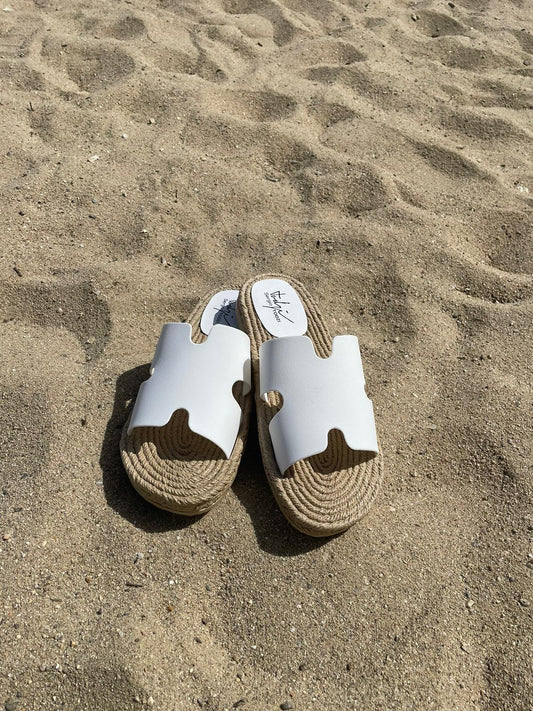 SLIPPER - WIT