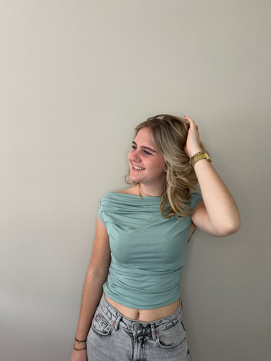MILANI TOP - SAGE GREEN