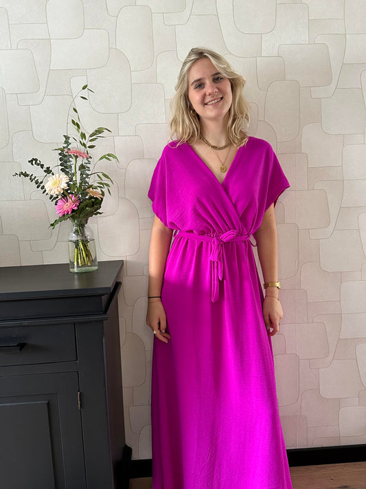 LANGE JURK - MAGENTA